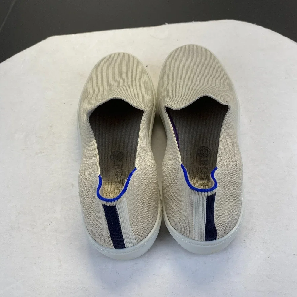 Rothy's‎ The Original Slip On Women's Sneakers, Size 7.5, Low Top, Flat,Tan
